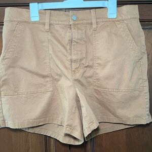 Tan Casual Shorts
